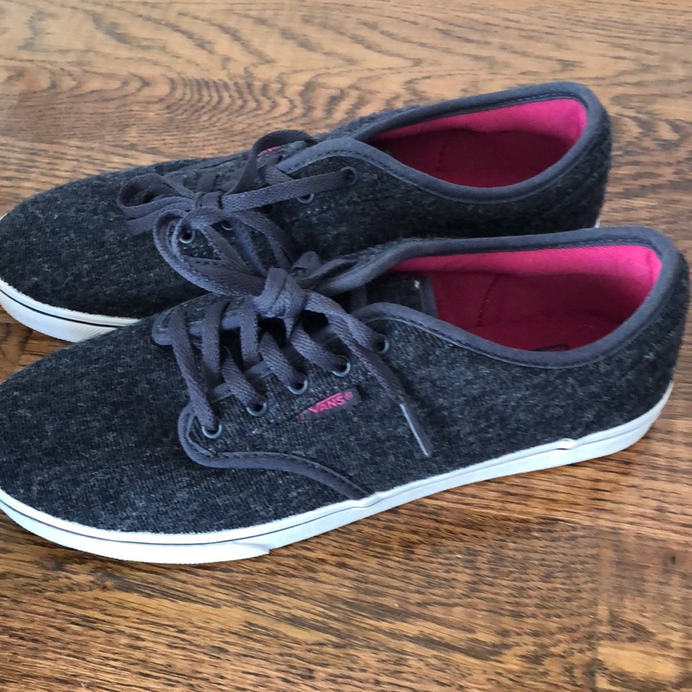 Vans: Atwood Low Heather Jersey blue sneakers 7.5 - Picture 2 of 7